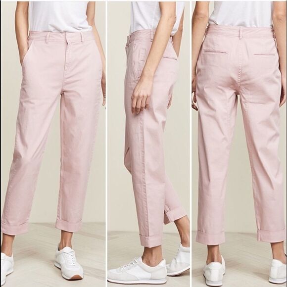 THE SCRIPT Matilde Cropped Blue Pants.Size 2 - Picture 2 of 8